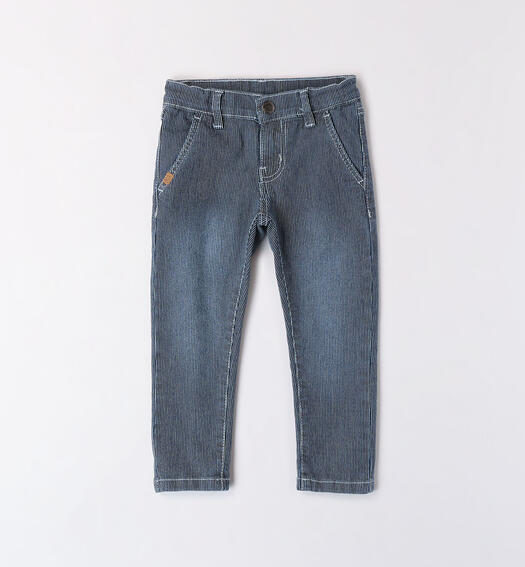 Jeans rigato per bambino NAVY-3854