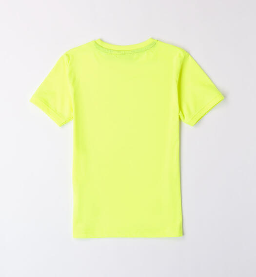 Maglietta ragazzo maniche corte GREEN ACID-5841