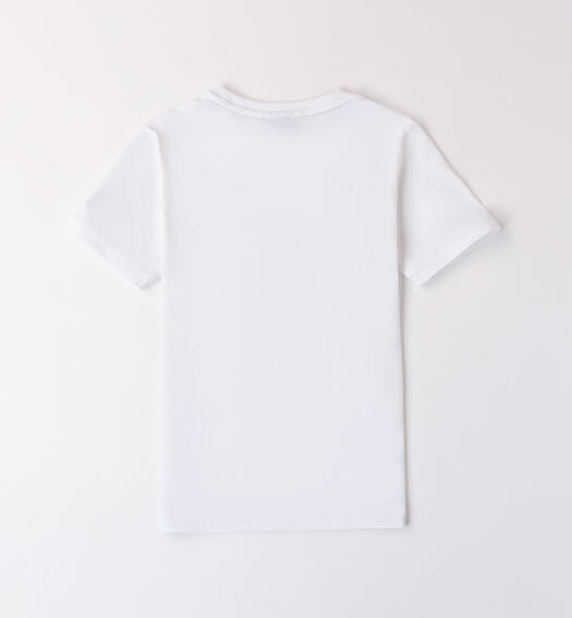 T-shirt 100% cotone BIANCO-0113